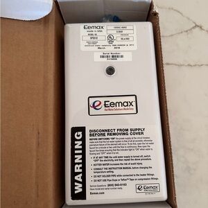 Eemax White Tankless Water Heater